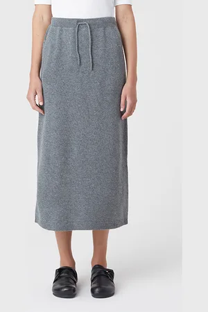 Closed Women Charly Skirts Dark Grey Melange