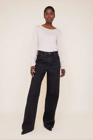 Vanilia T-shirt Loose Longsleeve Roasted Creme