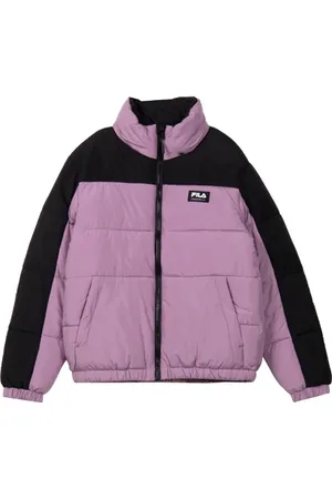 Fila Thalwenden Blocked Puff Jacket Valerian-black
