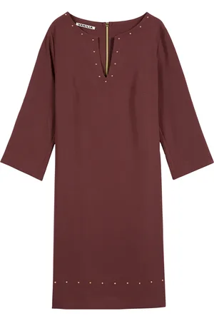 Vanilia Dress Stud Cover Bitter Chocolat