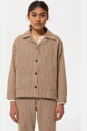 Nudie Jeans Nudie Jeans Maj Overshirt Gingham Oak