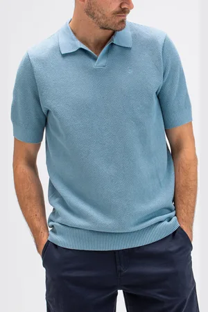 Butcher of Blue Lt Structure Polo Horizon Blue
