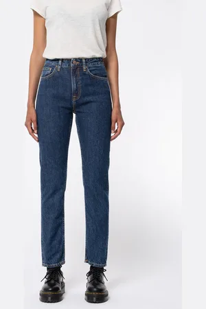 Nudie Jeans Nudie Jeans Breezy Britt Dark Stellar Blue