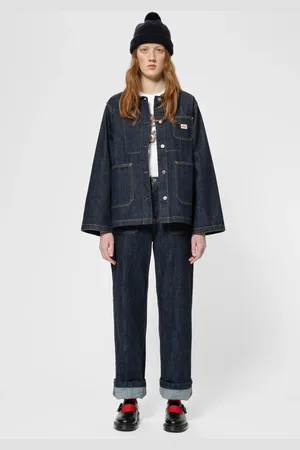 Nudie Jeans Nudie Jeans Ada Workwear Jacket One Wash Dark Blue