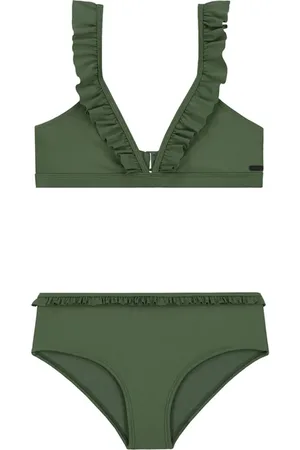 Shiwi Girls Bella Hipster Bikini Set Olive Green