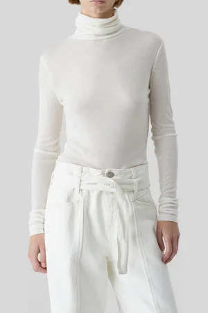 Closed Slim Turtleneck Ivory