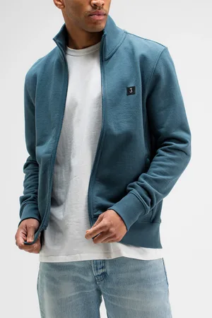 Butcher of Blue Sweatflix Cardigan Grey Blue