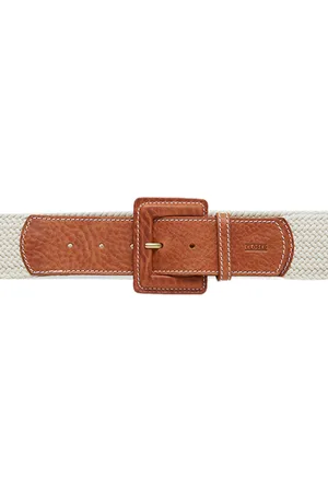 Closed Women Belt Belt Ecru Ecru