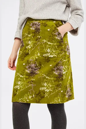 White Stuff Elm Skirt Ivy Green