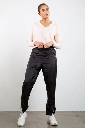 Vanilia Pants Nylon Trainer Black