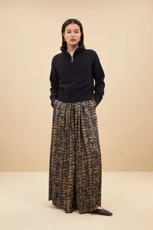 BY-BAR Lien Painting Skirt Painting Print