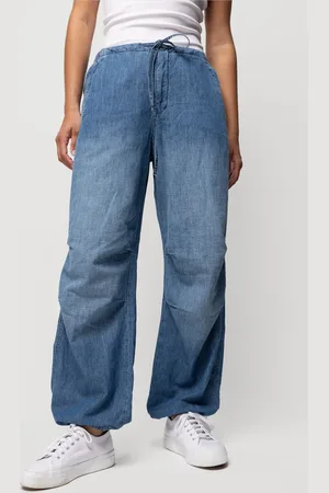 Vanilia Denim Parachute Pant Light Denim