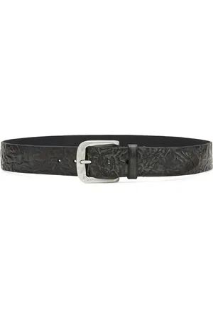 John Varvatos Nova Buckle Belt Mineral Blk