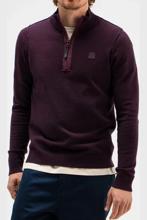 Butcher of Blue Clifden Halfzip Pascha Purple