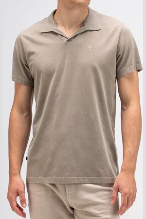 Butcher of Blue Alain Jersey Polo Casablanca Beige