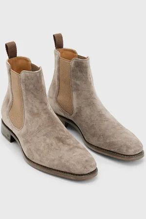 John Varvatos Amsterdam Chelsea Boots Charcoal