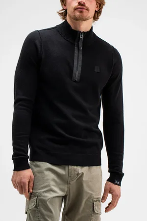Butcher of Blue Clifden Halfzip Off Black