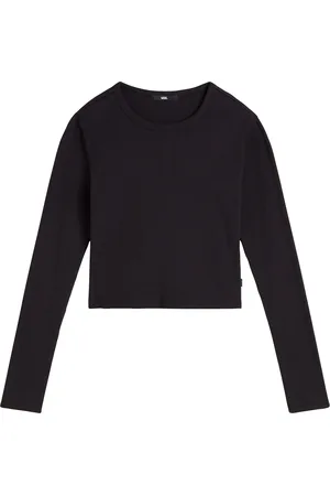 Vans Drew Rib Ls Top Black
