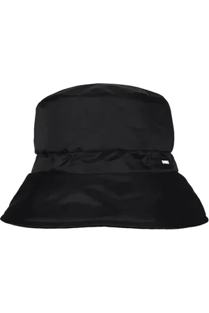 Rains Unisex Padded Nylon Bucket Hat Black