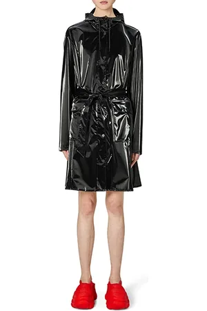 Rains Curve Long Jacket Night