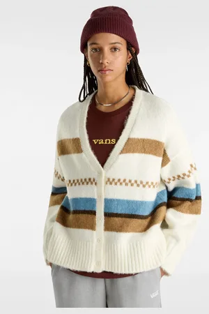 Vans Valerie Stripe Cardigan Marshmallow