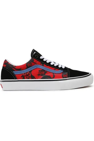 Vans Skate Old Skool (krooked By Natas For Ray) Red