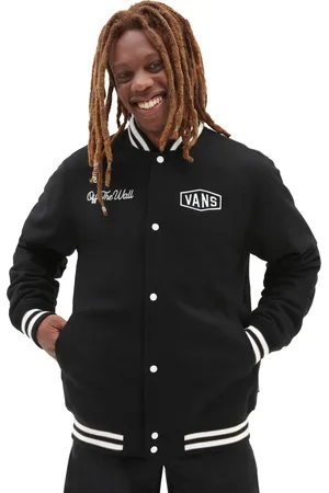 Vans Checkerboard Research Varsity Jacket Black