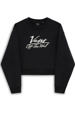 Vans Go Anyplace Crop Crew Black