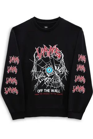 Vans To The Grave Relaxed Crew Black