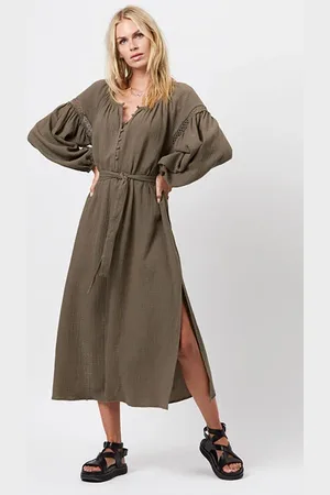 Dante 6 D6chelsey Maxi Dress Thyme Green