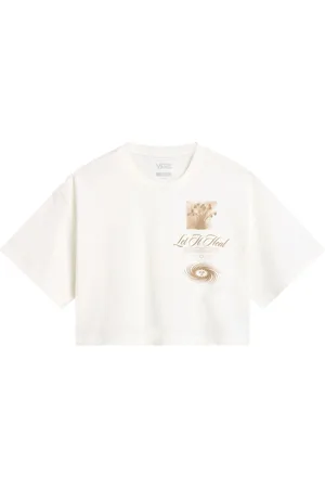 Vans Healing Ss Relax Crop Marshmallow