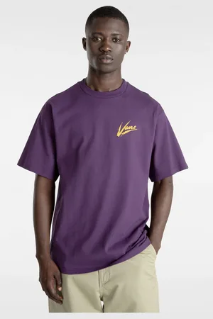 Vans Brush Script Loose Ss Gothic Grape