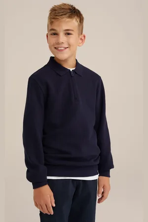 WE Fashion Sweater Dark Blue