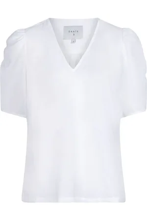 Dante 6 Lyza V-neck Top Optic White