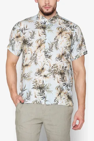 Signal Bentonsi Linen Print Air Blue