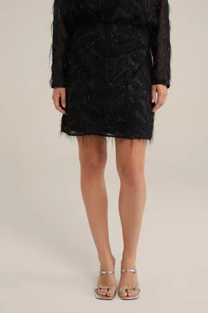 WE Fashion Skirt Mini Length Black
