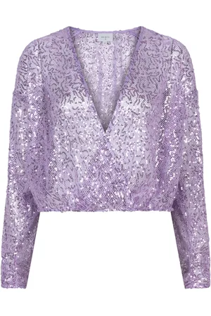Dante 6 Crazyabout Sequins Cardigan Soft Violet