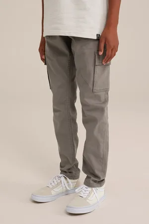 WE Fashion Cargo Pants Light Grey