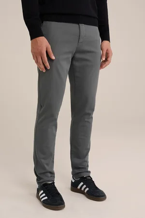 WE Fashion Chino Blended Dark Grey