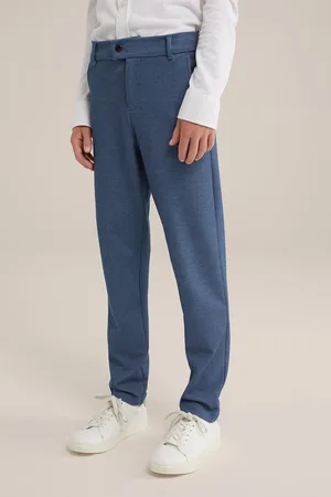 WE Fashion Pantalon Greyish Blue