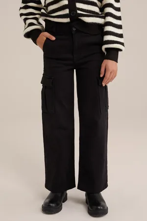 WE Fashion Cargo Pants Black
