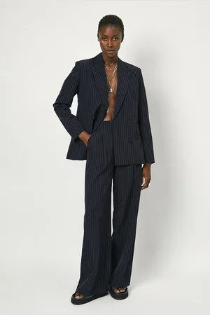 Dante 6 Solveigh Pinstripe Pants Navy Ink