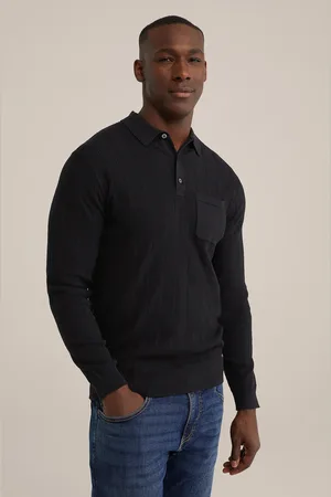 WE Fashion Polo Black