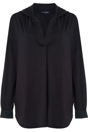 French Connection Renya Modal Jersey Hoodie Moonless Night