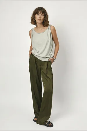 Dante 6 Lali Drapey Knotted Top Matcha