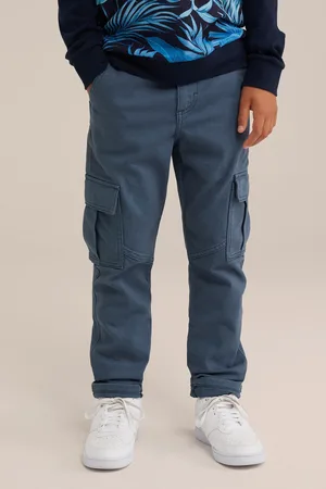 WE Fashion Cargo Pants Petrol