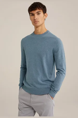 WE Fashion Pullover Pastel Blue