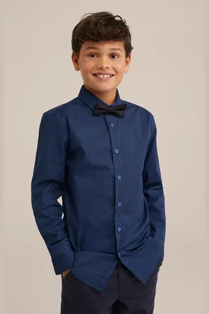 WE Fashion Shirt Cobalt Blue