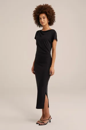 WE Fashion Dress Mid Length Black