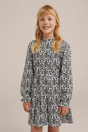 WE Fashion Dress Mid Length White